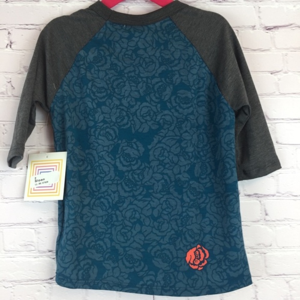 SOFT Girl baseball raglan Sloan T floral print